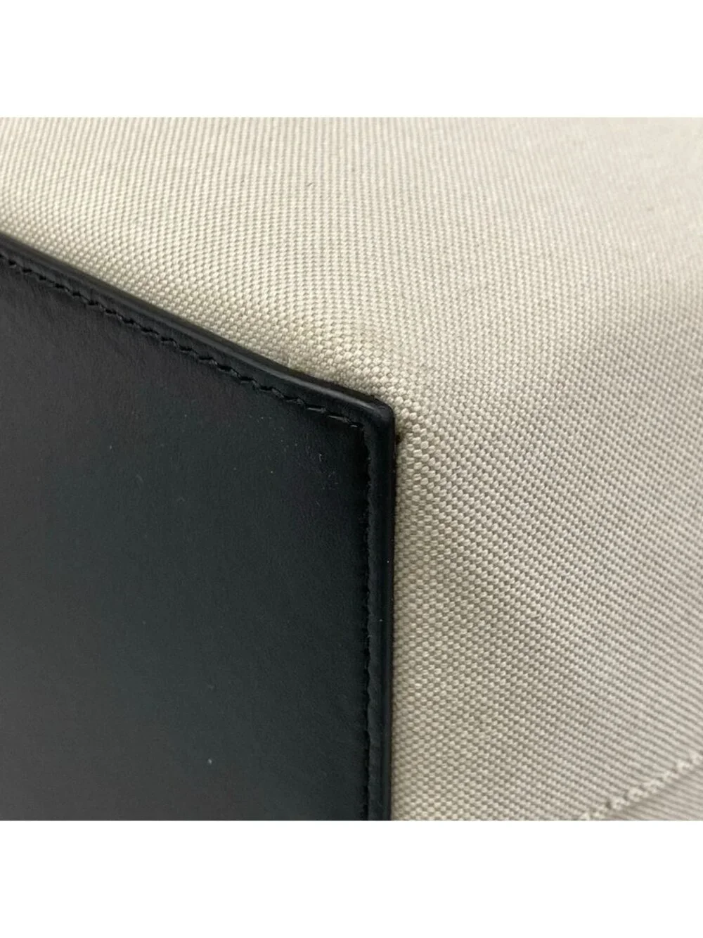 Balenciaga Tote Duty Ivory Black Leather